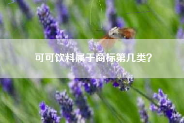 可可饮料属于商标第几类？