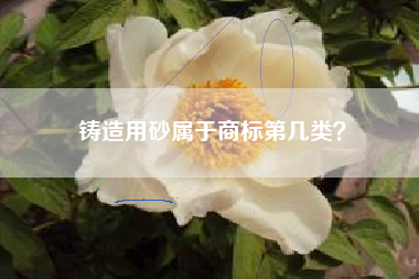 铸造用砂属于商标第几类？