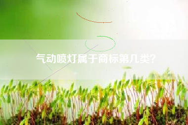 气动喷灯属于商标第几类？