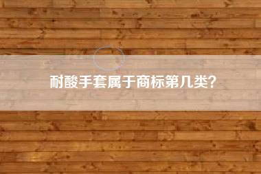 耐酸手套属于商标第几类？