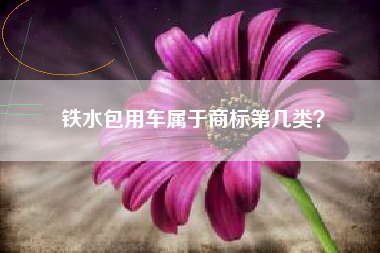 铁水包用车属于商标第几类？