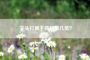 平头钉属于商标第几类？