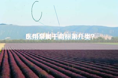 医用泵属于商标第几类？