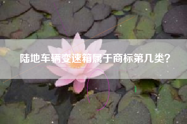 陆地车辆变速箱属于商标第几类？