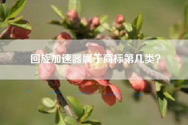 回旋加速器属于商标第几类？