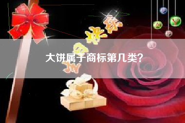 大饼属于商标第几类？