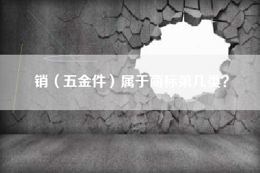 销（五金件）属于商标第几类？