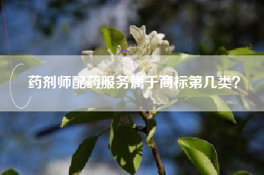 药剂师配药服务属于商标第几类？