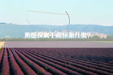 测面仪属于商标第几类？