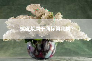 螺旋桨属于商标第几类？
