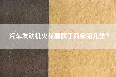 汽车发动机火花塞属于商标第几类？
