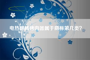电热翻转烤肉器属于商标第几类？