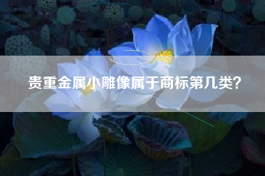 贵重金属小雕像属于商标第几类？