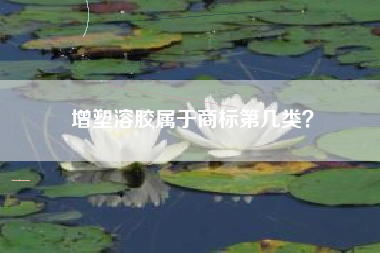 增塑溶胶属于商标第几类？